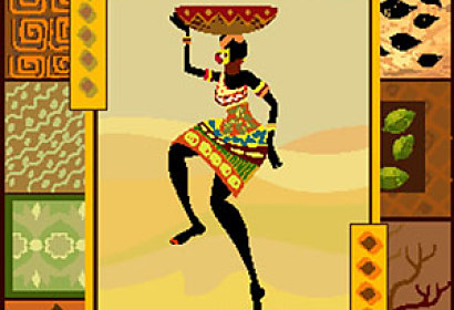 Fototapeta Africký motív 5458